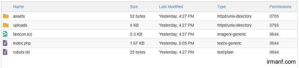 Upload project CI 4 ke hosting